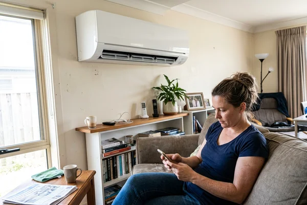 The same aircon after a full overhaul